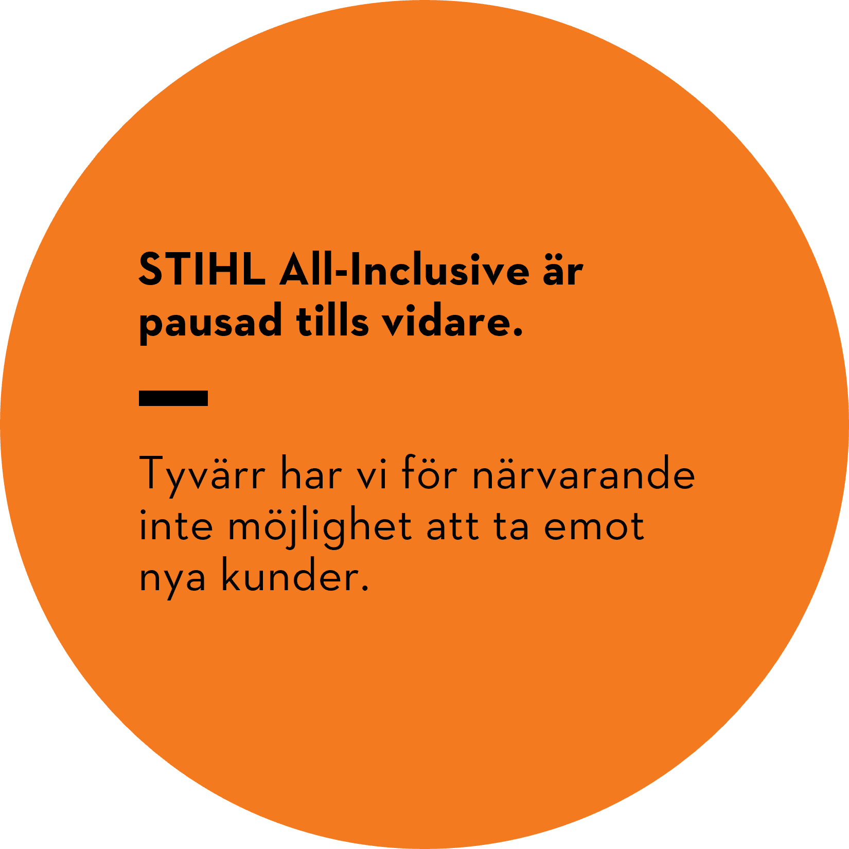 On Hold Sticker